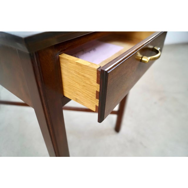 Mid-Century Modern Style Madison Square End Table For Sale - Image 11 of 12
