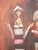 Late 20th Century David Adickes "Three Men with Hats in an Alley" Modern Abstract Figurative Portrait Painting, 20th Century For Sale - Image 5 of 8