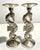 Mid-Century Modern MCM Andrea by Sadek Silverplate Seahorse Candlestick Holders - A 4 Piece Set For Sale - Image 3 of 9