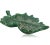 1990s Small Glazed Green Ceramic Leaf Vase by Vallauris France For Sale - Image 5 of 8