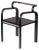 Odette Black Oak Chair by Fred and Juul For Sale