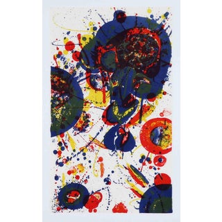 Sam Francis, Tokyo Mon Amour, Lithograph, 1963 For Sale