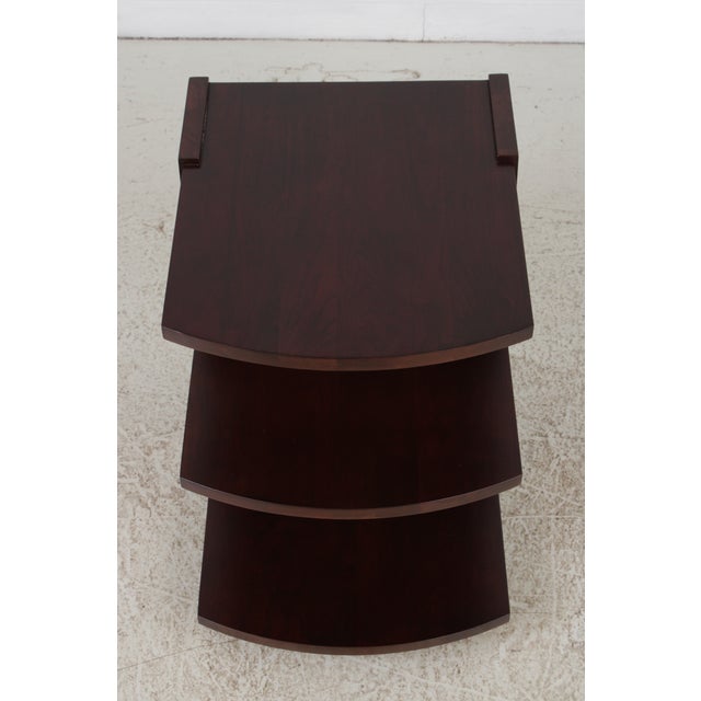 Stickley Metropolitan Cherry 3 Tiered Stand For Sale - Image 12 of 15