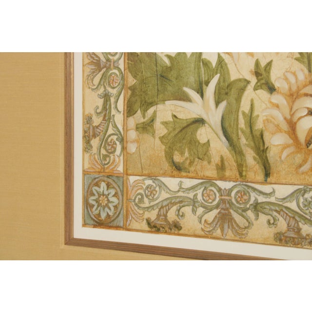 Early 21st Century Renaissance Style Floral Architectural Art Print by Elizabeth Jardine For Sale - Image 10 of 13