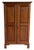 Antique Oak Wooden Cupboard For Sale