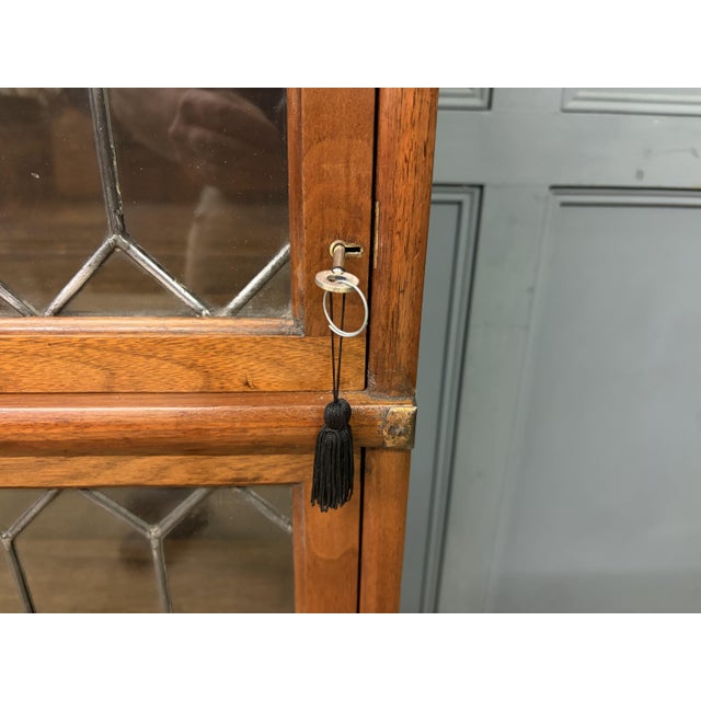 Walnut Stacking Bookcase from Globe Wernicke, 1910 For Sale - Image 6 of 17