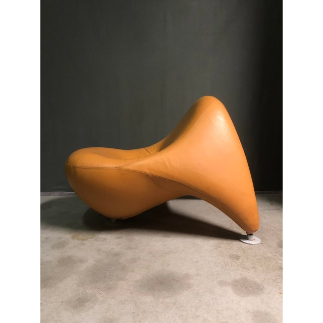 Leather Lounge Chairs by Luigi Colani, 1968, Set of 2 For Sale - Image 12 of 13