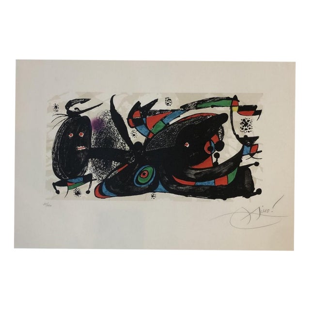 Joan Miró, Sculptor, 1974, Lithograph For Sale