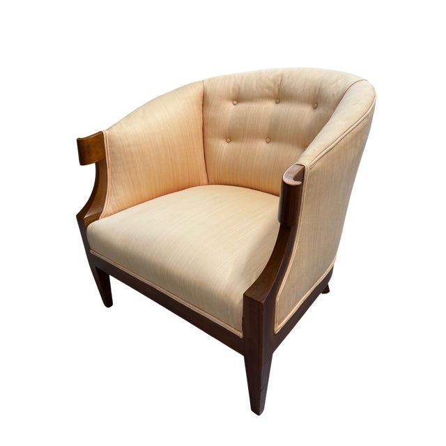 Winsor White & William Millington Occasional Chair for Baker Furniture Co. 1950s This chair is from Baker Furniture's...