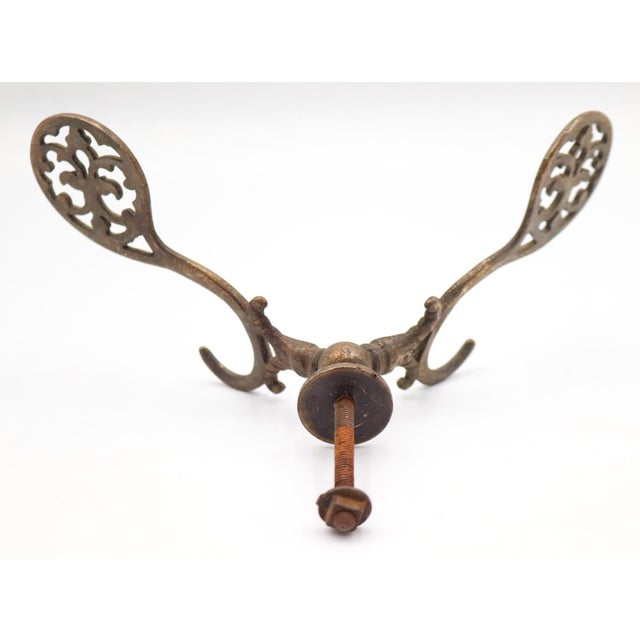 Antique Victorian Bronze Hall Tree Hook For Sale - Image 4 of 4