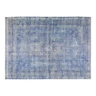 Turkish Oushak Hand Knotted Wool Rug, 9'x12'4" For Sale