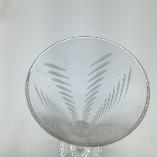 Mikasa Cordial Glasses- Assorted Design Set of 9 For Sale - Image 10 of 12