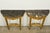 Pair of 18th Century French Louis XVI Giltwood Demilune Tables For Sale - Image 4 of 18