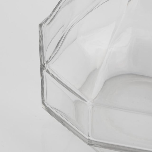 Metal French Silver & Cut Glass Decanter For Sale - Image 7 of 14