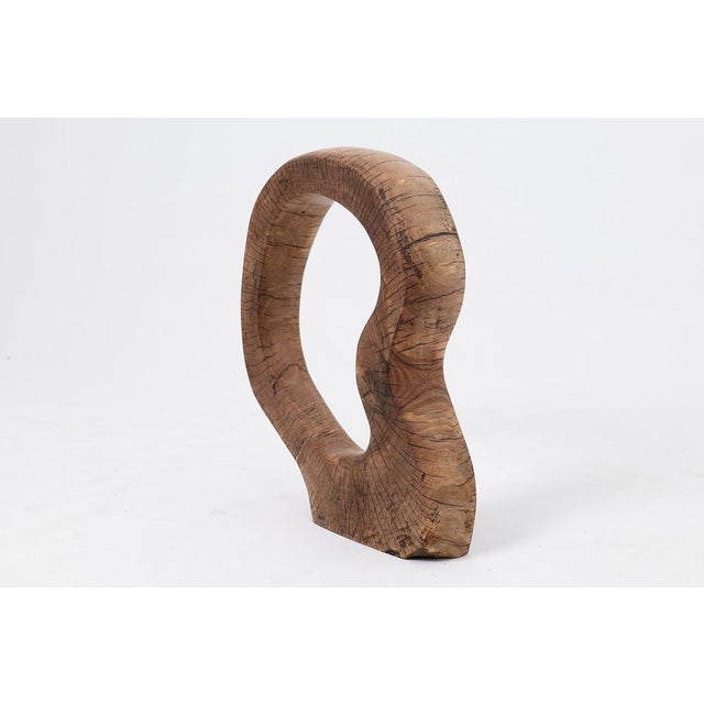 Abstract Wood Sculpture by Logniture For Sale - Image 10 of 13
