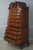 Queen Anne Antique 18th Century Clawfoot Cherry Queen Anne Highboy Chest on Chest For Sale - Image 3 of 18