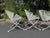 Metal 1960’s Clam Chairs by Maurizio Tempestini for Salterini, Attributed - Set of 4 For Sale - Image 7 of 12