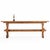 This French Brutalist-style architectural oak table dates to circa 1960 and has a strong, sculptural presence. The thick...