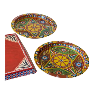 Set of 2 Dolce & Gabbana Metal Trays