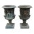 1980s A Pair of Grand Scale Neoclassical Bronze Garden Urns For Sale