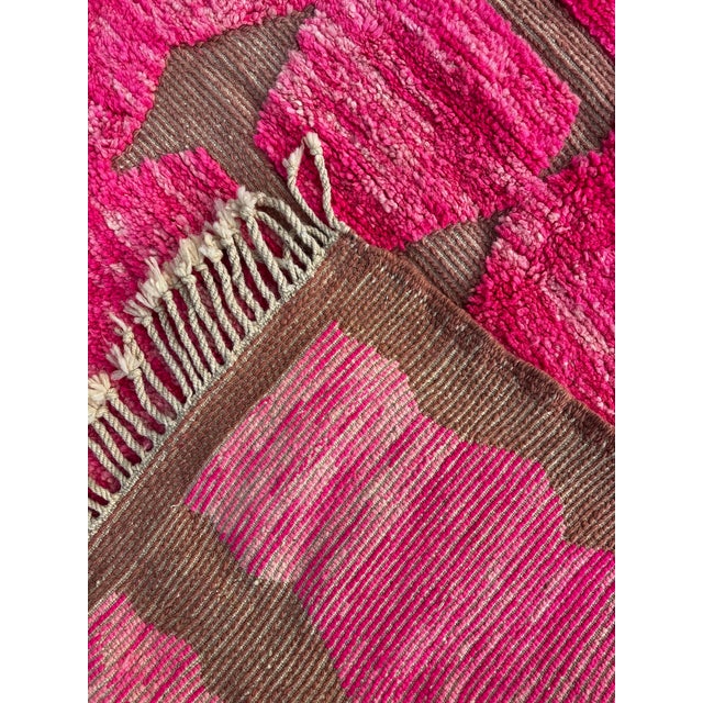 Moroccan Beni Ouarain Rug, 1990 For Sale - Image 9 of 11