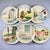 A child’s assiette parlante, a talking plate, illustrated by Benjamin Rabier for Sarreguemines, France – circa 1900....
