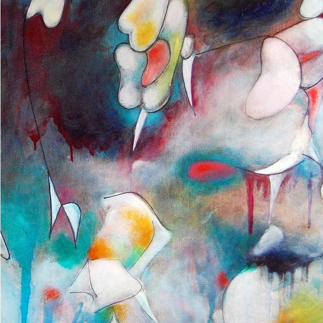 This is a one of a kind original abstract painting on canvas by Southern California artist, Daniel Ketelhut. Its...