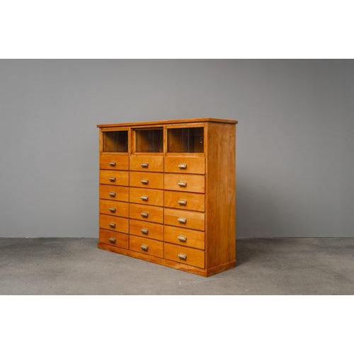 Mid-Century Industrial Drawer Cabinet For Sale - Image 4 of 18