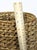 Vintage Water Hyacinth Braided Reed Lamp Shade For Sale - Image 10 of 12