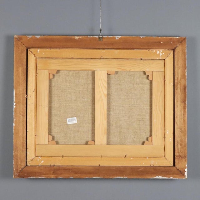 Mario Cavaglieri, Countryside View, Pencil on Paper on Canvas For Sale - Image 9 of 10
