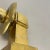 Minimalist Brass Theatre Wall Light Sconce in the style of Gio Ponti and Stilnovo, Italy, 1950s For Sale - Image 11 of 18