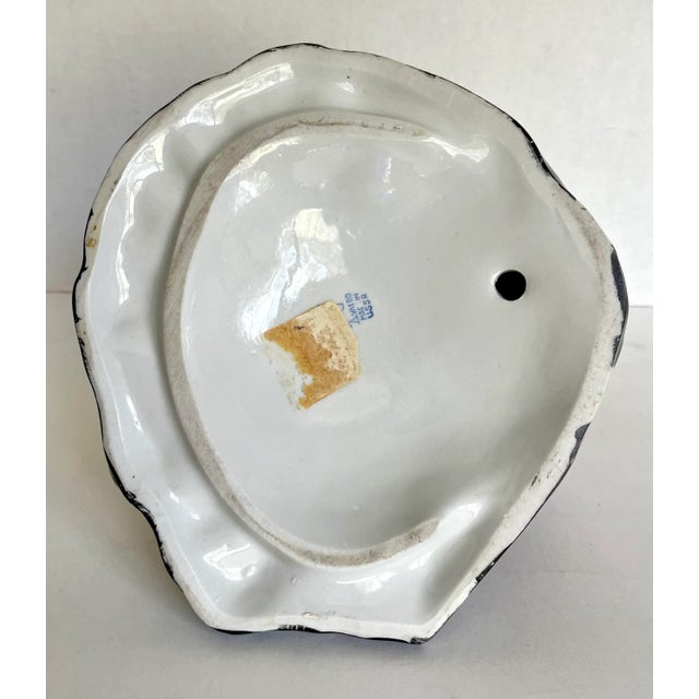 1960's Porcelain Figure of Woman in Floral Dress For Sale - Image 10 of 12