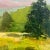 Traditional No Shade of Green, Original Oil Painting by Julia Lawing For Sale - Image 3 of 9