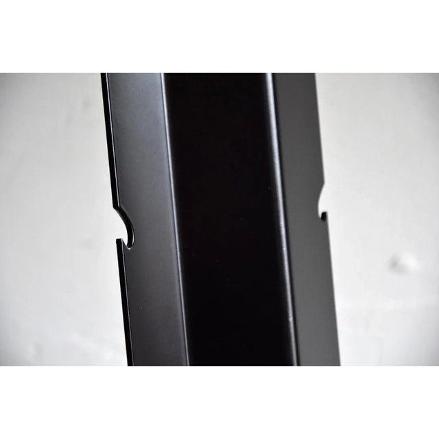 Italian Modernist Black Metal Coat Stand For Sale - Image 6 of 12