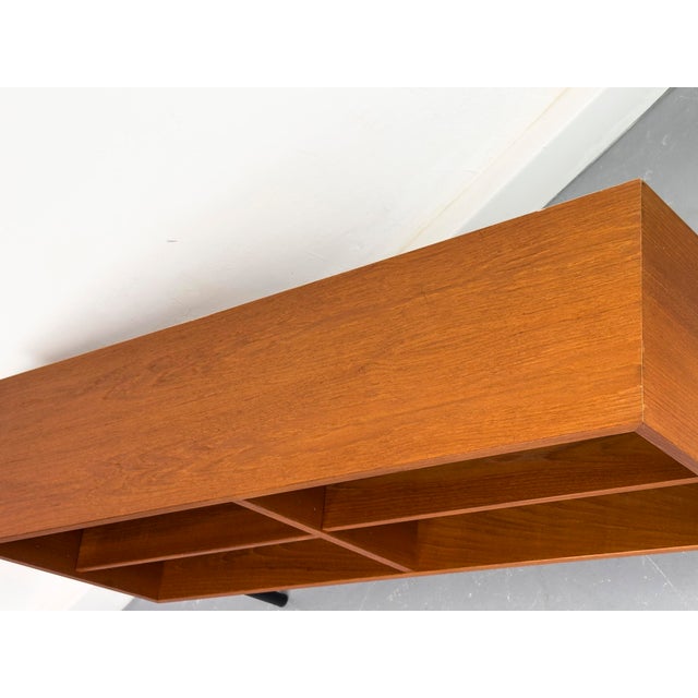 Low Teak Shelf from Omann Jun, 1960s For Sale - Image 12 of 15