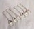 Antique Victorian English Sterling Silver Teaspoons, 1896, Set of 6 For Sale - Image 11 of 18