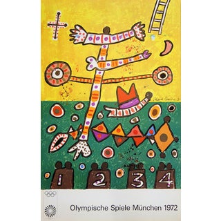 Alan Davie, Fête du sport, Lithograph For Sale