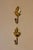 Gold Mid-Century Modern Swedish Brass Sconces, Set of 2 For Sale - Image 8 of 15