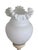 Late 19th Century Neoclassical Biscuit Porcelain Cherub Lamp Ruffled Milk Glass Shade For Sale - Image 9 of 15