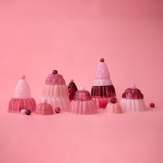 JELLO M Hand-Blown Glass Cloche by Studio Berg For Sale - Image 6 of 15
