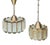 Danish Glass Hanging Lamp from Vitrika For Sale