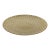 Nova Braided Gold Glass Plates, Set of 6, 13" For Sale
