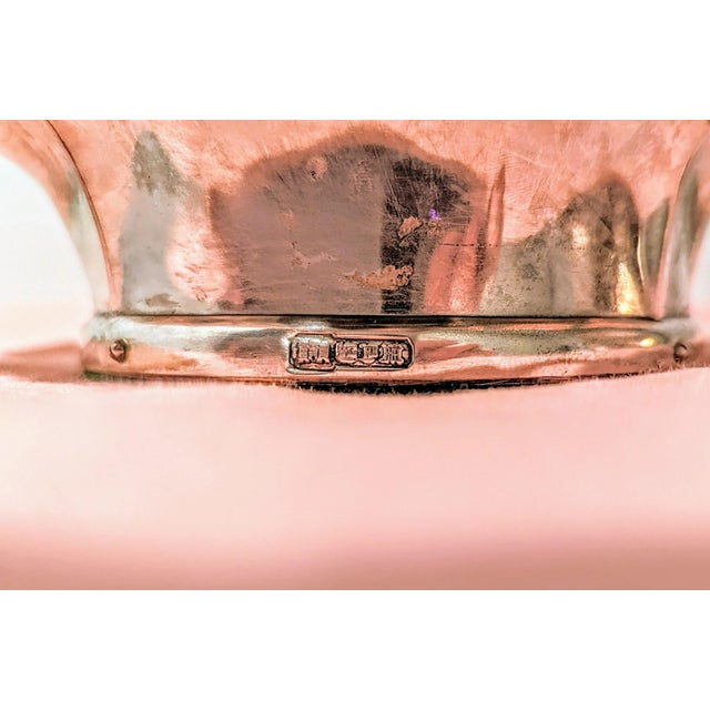 Mid 19th Century Antique English Wine Coaster Attributed to Corbell & Co With Grape Motif For Sale - Image 5 of 12