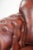 Chesterfield Brown Cowhide Armchair For Sale - Image 11 of 13