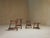 Antique English in Oak, 1800s, Set of 4 For Sale - Image 5 of 9