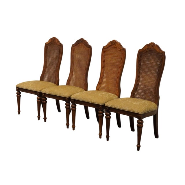 Bernhardt Furniture Country French Style Cane Back Dining Side Chair