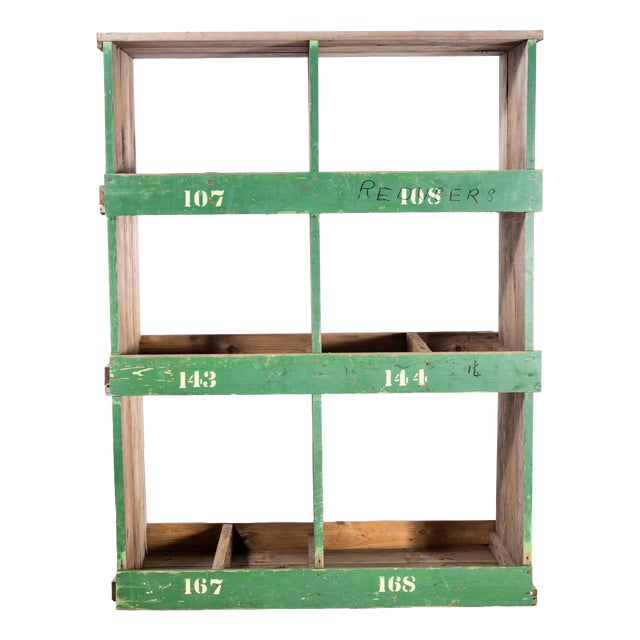 Late Victorian Model 46 Pigeon Hole Unit, 1920s For Sale