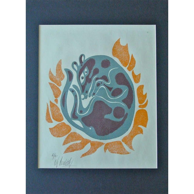 Yargo De Lucca, Mod Animal Print For Sale