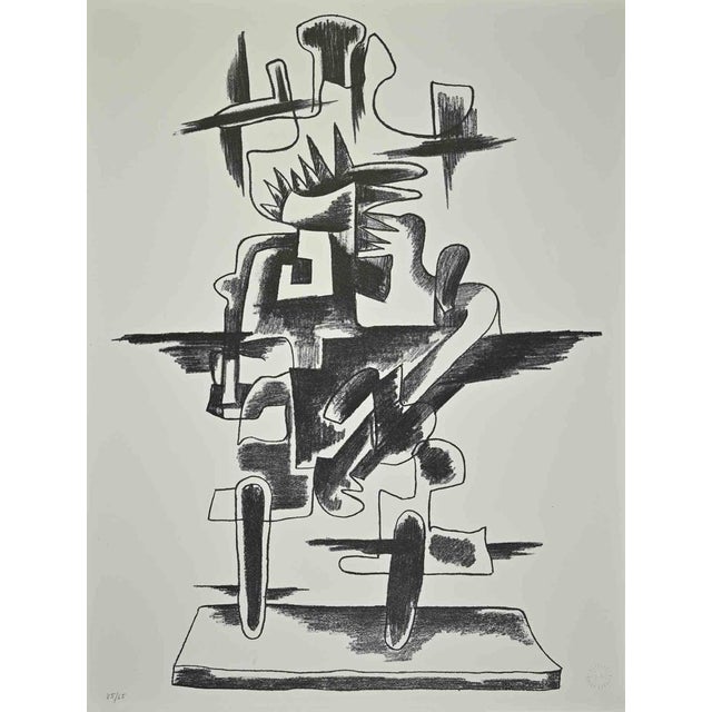 Contemporary Ossip Zadkine, Composition, Lithograph, 1987 For Sale - Image 3 of 3