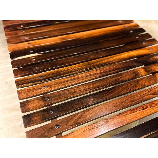 Mucki Bench in Rosewood, Sergio Rodrigues, 1958 For Sale - Image 15 of 17